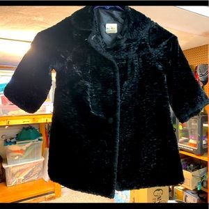 Girls Faux Fur Coat